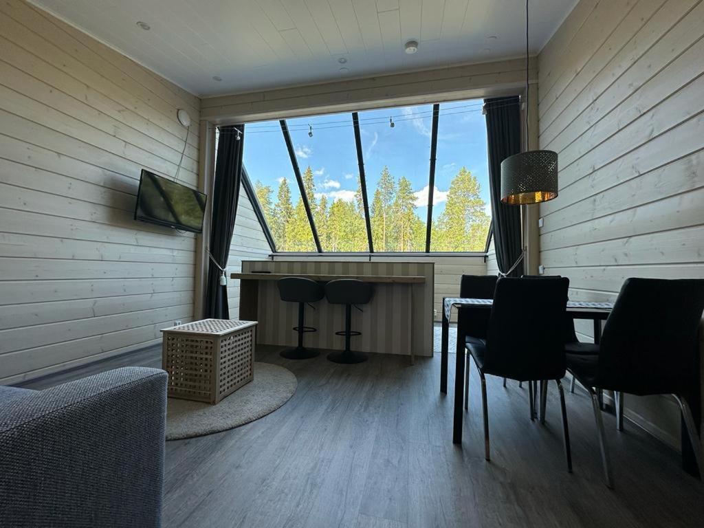 Pyhän Asteli Log Cottages Pyhätunturi Exteriör bild
