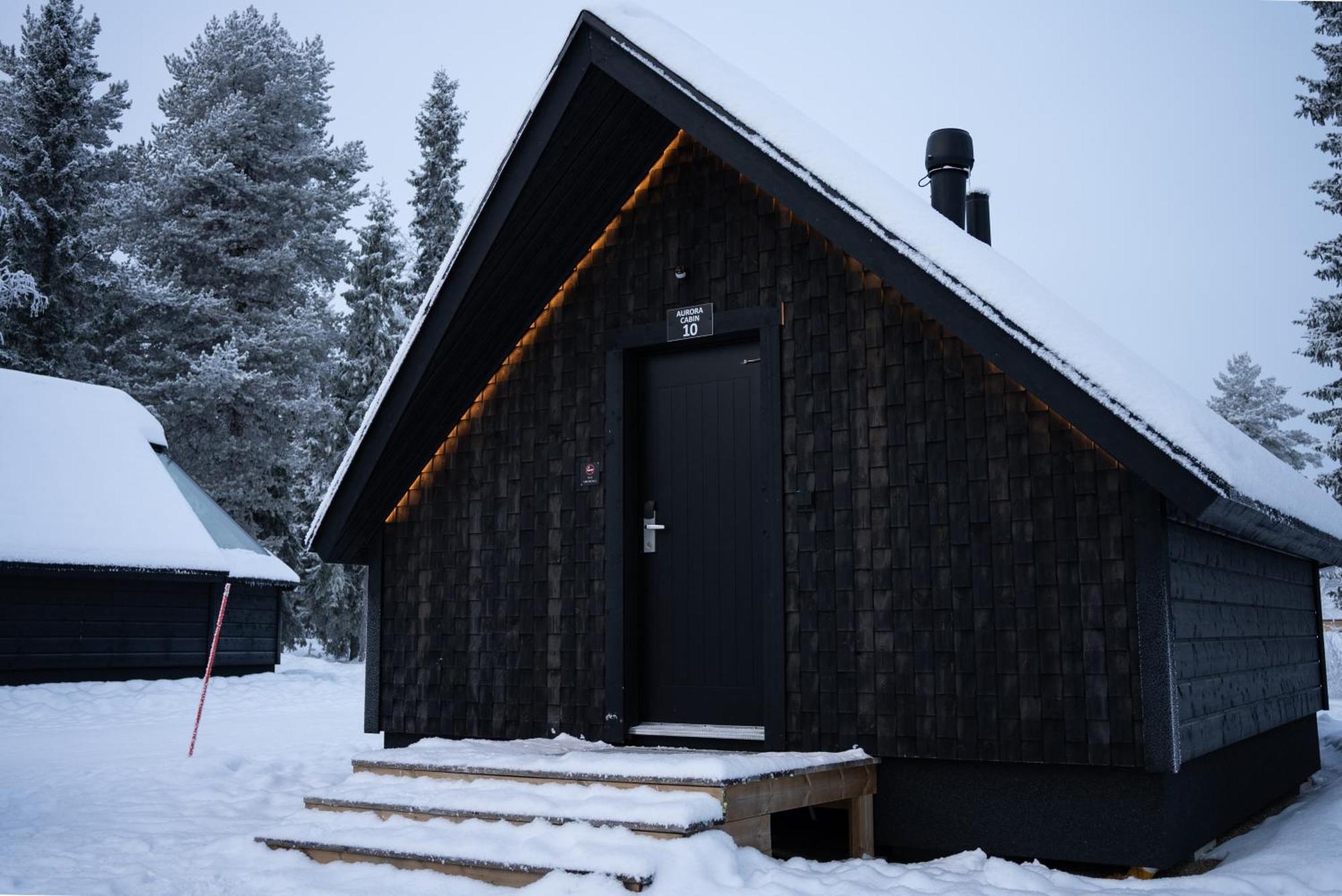 Pyhän Asteli Log Cottages Pyhätunturi Exteriör bild